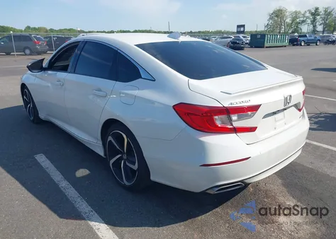 2020 Honda Accord Sport from USA, damaged, VIN 1HGCV1F37LA119492